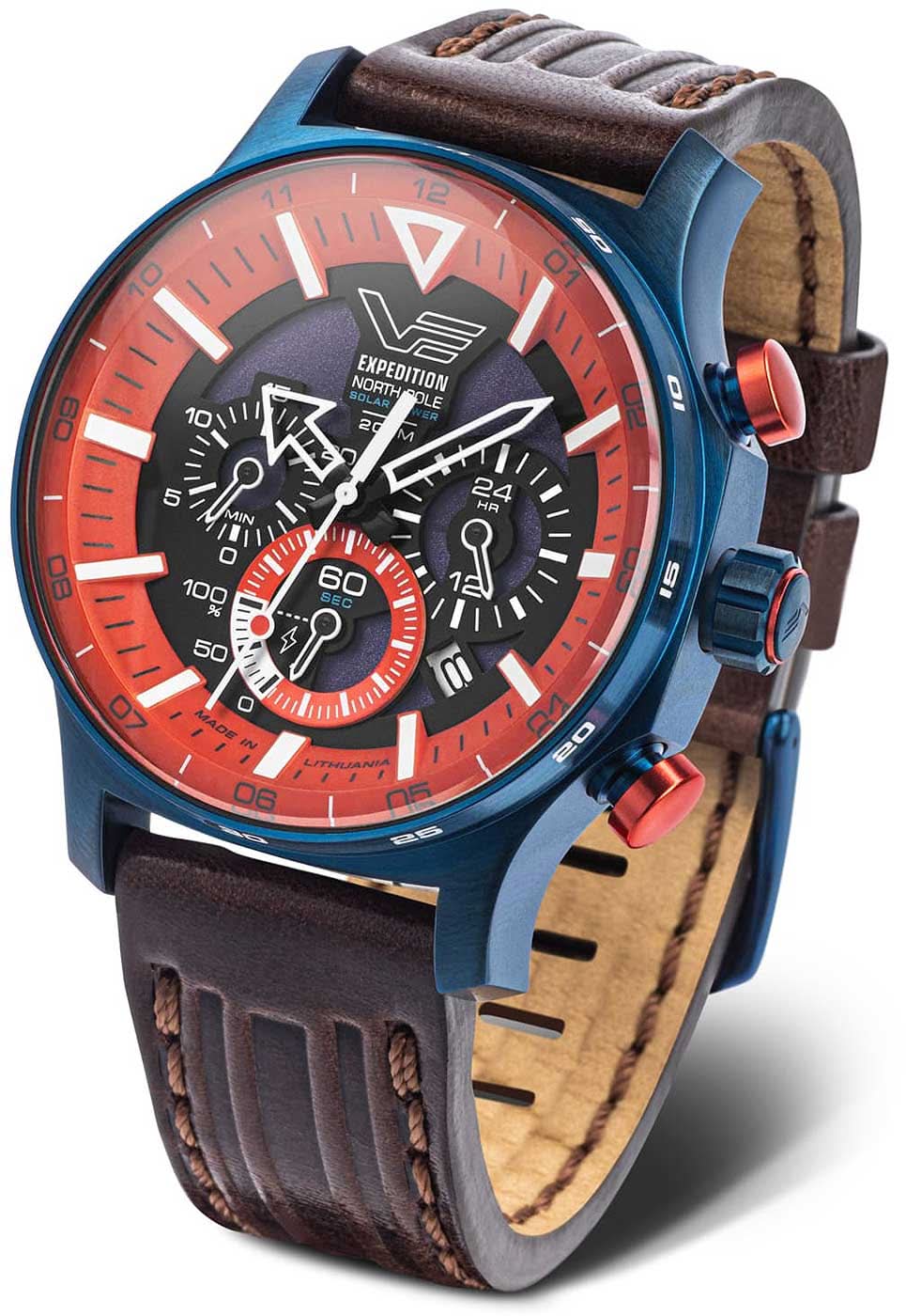 Vostok Europe Expedition Everest Underground VR42-595D734 Men's Watch • Solar-Powered • 20 ATM