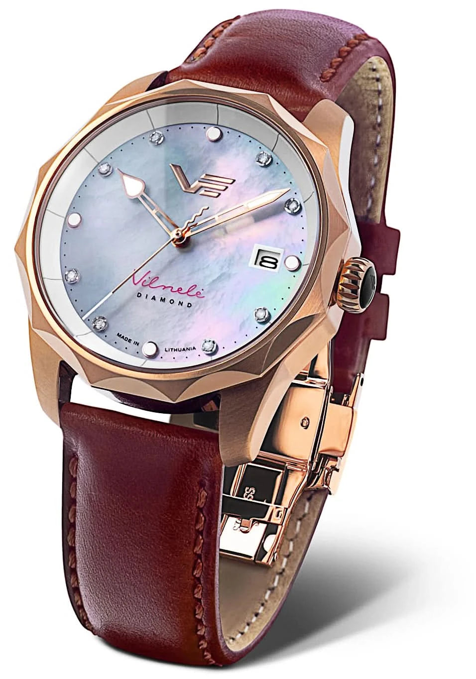 Vostok Europe Vilnelė Diamond VS42-125B754 Women's Watch • Solar • Diamonds