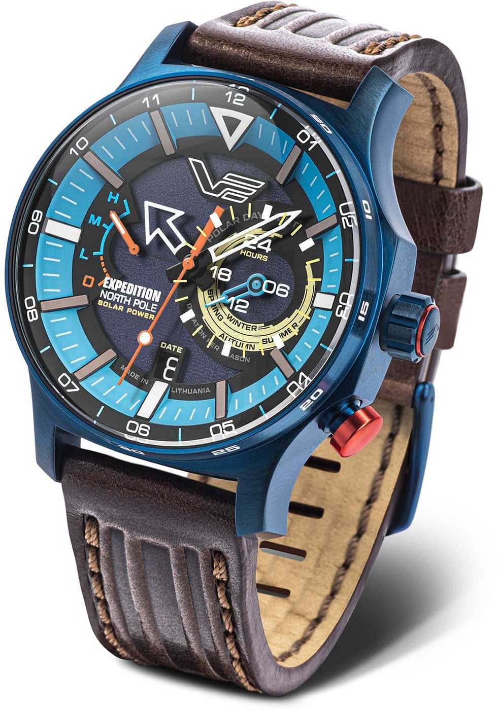 Vostok Europe Expedition North Pole-1 VS57-595D736 Men's Watch • Solar-Powered • 20 atm