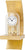AMS Wall Clock 40x16x17 cm Wood • Rotating Pendulum • Quartz Movement