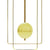 AMS Wall Clock 50x23x5 cm Wood • Precise Quartz Movement • Made in Germany