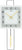AMS Wall Clock 68x24 cm Metal • Radio-Controlled • Modern Design