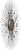AMS Wall Clock 50x50x5 cm Metal • Quartz Movement • Modern Design