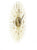 AMS Wall Clock 50 cm Ø Metal • Precise Quartz Movement • Modern Gold Design