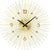 AMS Wall Clock 50 cm Ø Metal • Precise Quartz Movement • Modern Gold Design
