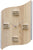 AMS Wall Clock 40x27x4 cm Oak • Modern • Timeless