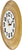 AMS Wall Clock 27x27x5 cm Ceramic • Precise quartz movement • Clear design
