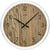 AMS Wall Clock 23 cm Ø Wood • Stylish Design • Precise Quartz Movement