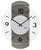 AMS Wall Clock • Wood & Aluminum • Modern Design • Precise Quartz Movement