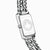 Ladies' watch, white dial, baton indexes, white zirconia stones - Thomas Sabo