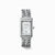 Ladies' watch, white dial, baton indexes, white zirconia stones - Thomas Sabo