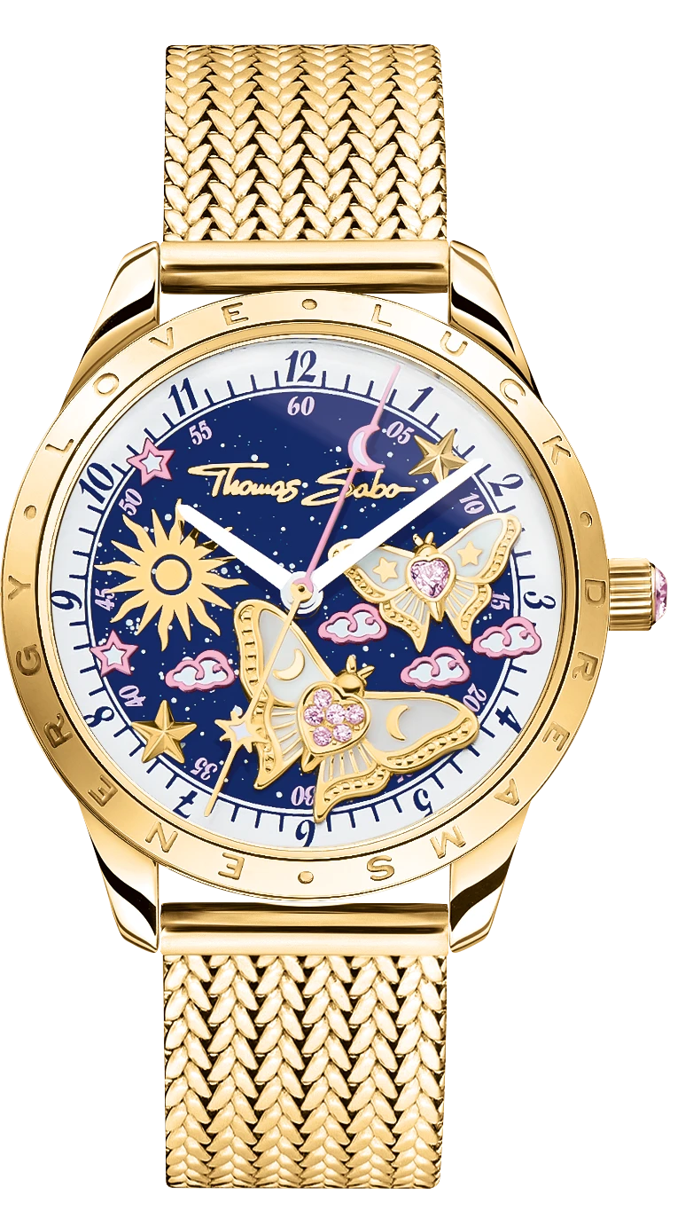 Thomas Sabo WA0429-291-207-22 Women's Watch • Quartz • Sapphire Crystal • Date Display