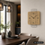 AMS W9700 Wall Clock Wild Oak • Quartz Movement • Metal Design