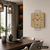 AMS W9692 Wall Clock Sonoma Oak • Quartz Movement • Metal Design