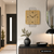 AMS W9700 Wall Clock Wild Oak • Quartz Movement • Metal Design