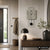 AMS Design W7503 Wall Clock • Concrete Look • Quartz Pendulum Movement