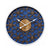 Hermle Wall Clock 40 cm Ø Wood • Modern 3D Design • Precise Quartz Movement