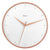 Hermle Wall Clock 40 cm Ø Metal • Silent Quartz Movement • Elegant Design