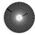 Hermle Wall Clock 50 cm Ø Aluminum • Innovative Disc Movement • Silent