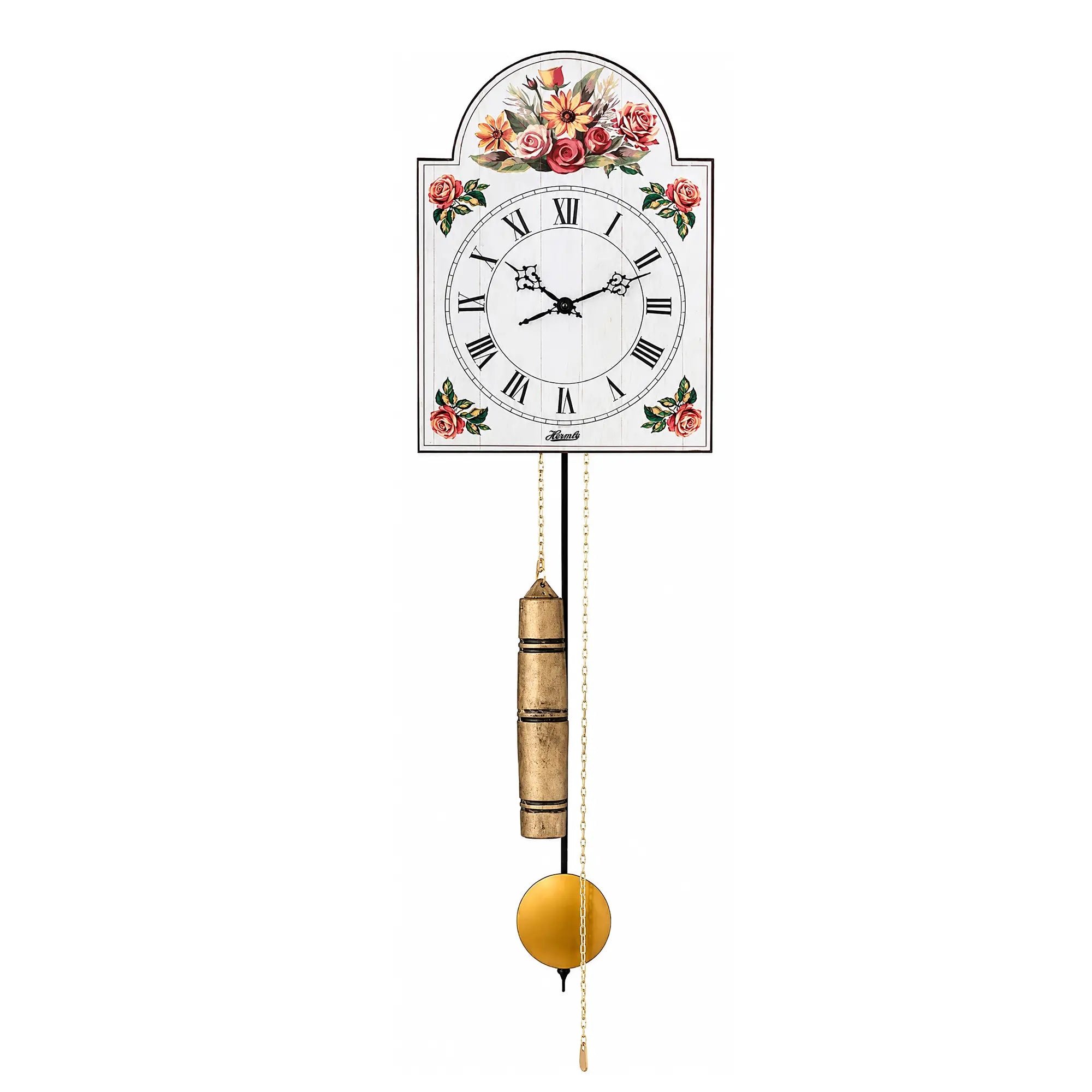 Hermle Wall Clock 62 cm Wood • 8-Day Movement • Traditional Design