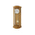 Regulator-Wanduhr mit Holzgehäuse, rundem Zifferblatt und Pendel