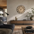 AMS W9649 Sonoma Wall Clock • Quartz Movement • Metal Dial