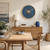 Hermle Wall Clock 50 cm Ø Wood • Modern 3D Design • Precise Quartz Movement