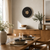 Hermle Wall Clock 50 cm Ø Wood • Minimalist Design • Silent Quartz Movement