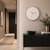 Hermle Wall Clock 40 cm Ø Metal • Silent Quartz Movement • Elegant Design