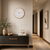 Hermle Wall Clock 40 cm Ø Metal • Quartz Movement • Silent