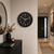 Hermle Wall Clock 40 cm Ø Metal • Modern Design • Precise Quartz Movement