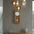 Hermle Wall Clock 64x27.5x15 cm Wood • Half-hour Strike • Modern Design