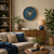 Hermle Wall Clock 50 cm Ø Wood • Modern 3D Design • Precise Quartz Movement