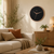 Hermle Wall Clock 40 cm Ø Metal • Silent Quartz Movement • Modern Design