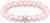 Thomas Sabo Bead Bracelet Model: X0292-034-9-L19 made of rose quartz beads with a ring-shaped eyelet for charms
