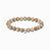 Thomas Sabo Bead Bracelet Model: X0293-014-16-L17 with light daisy jasper beads and ring-shaped eyelet for charms