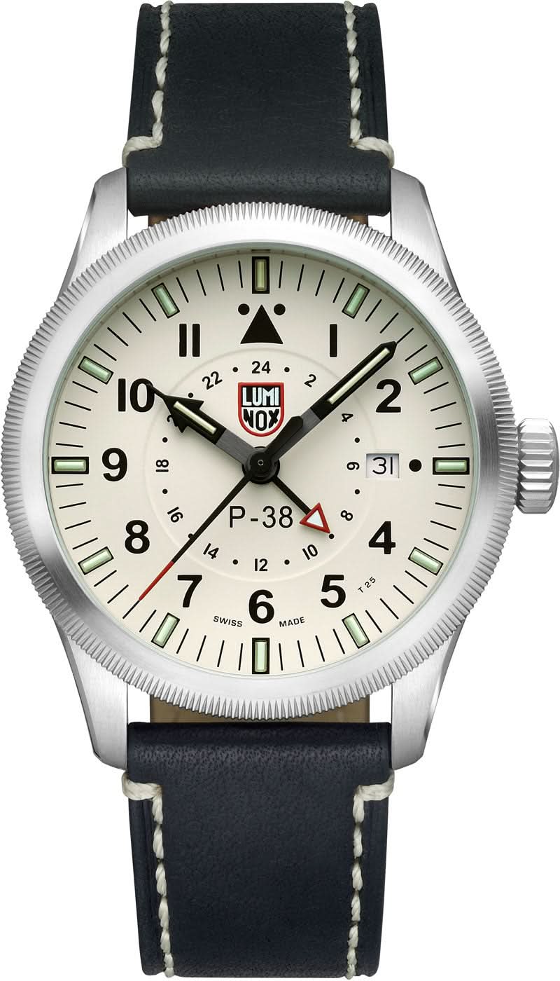 Luminox P-38 Lightning XA.9527 Men's Watch • LLT Illumination System • Swiss Made