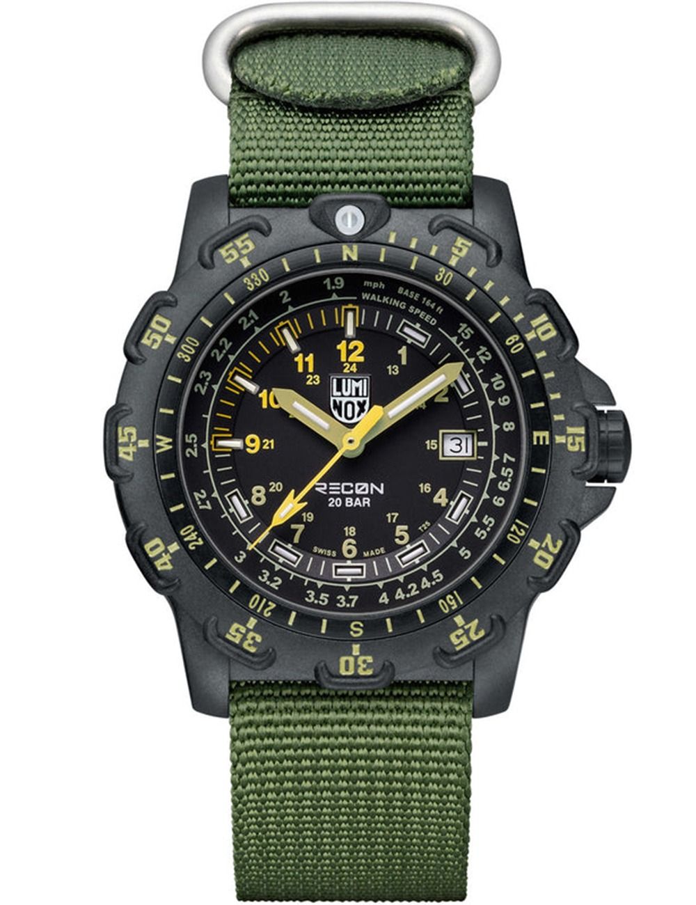 Luminox Recon Point Man XL.8826.MI Herrenuhr • Kohlefaserverstärktes Gehäuse • 20 ATM Wasserdicht