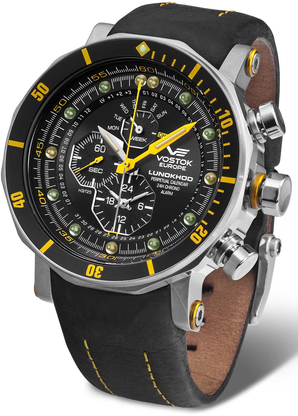 Vostok Europe Lunokhod-2 YM86-620A505 Men's Watch • Calendar