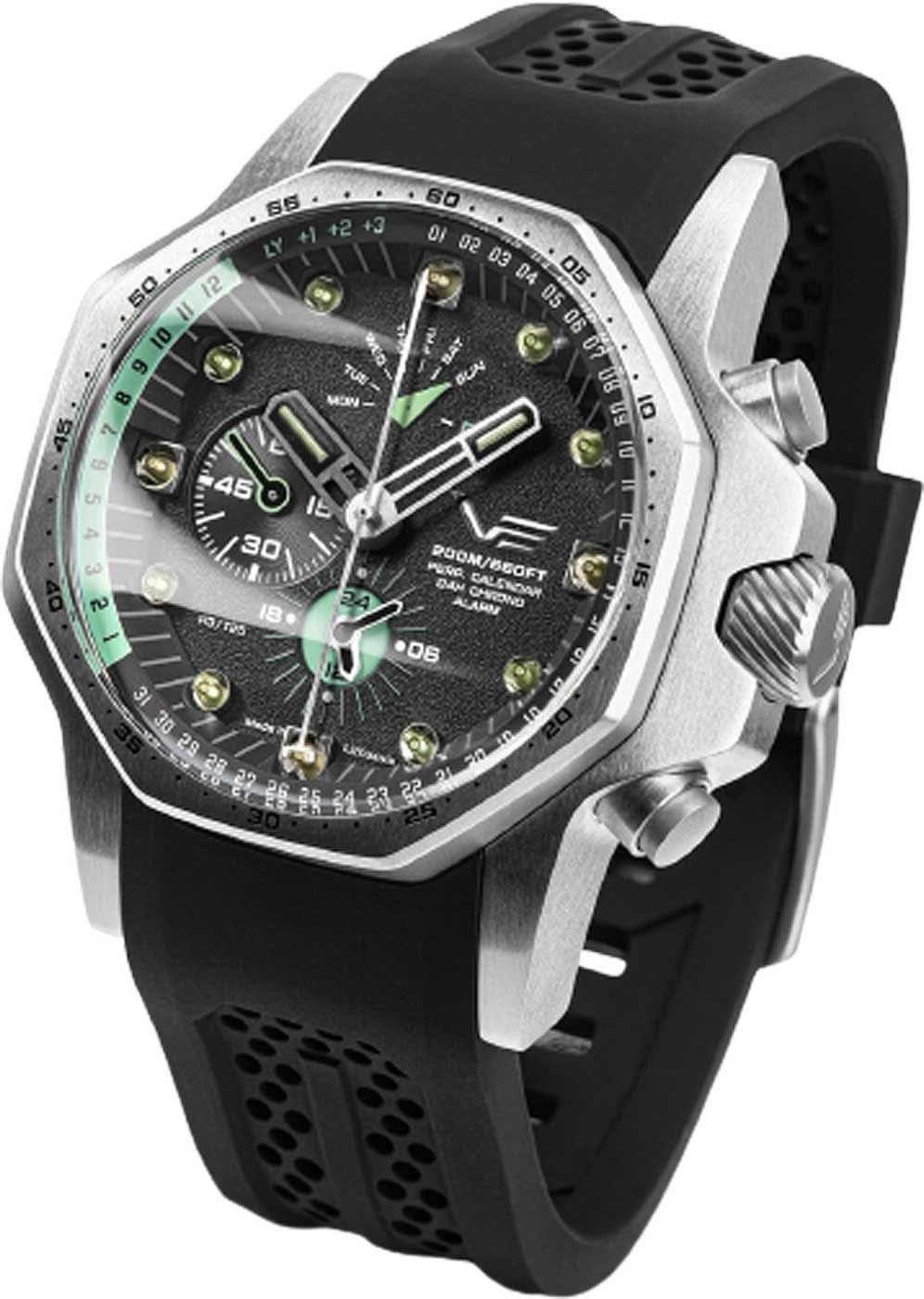 Vostok Europe Atomic Age YM86-640A695 Men's Watch • Perpetual Calendar • 20 ATM