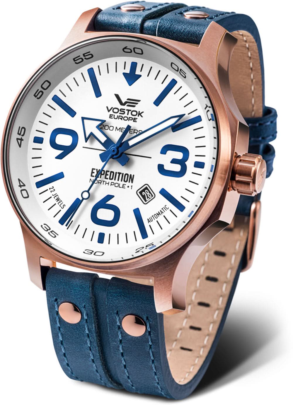 Vostok Europe Expedition North Pole 1 YN55-595B641 Men's Watch • 47mm Case • Automatic