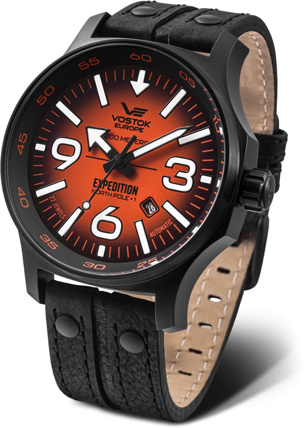 Vostok Europe Expedition North Pole 1 YN55-595C640 Men's Watch • Robust Automatic Movement • 20 ATM
