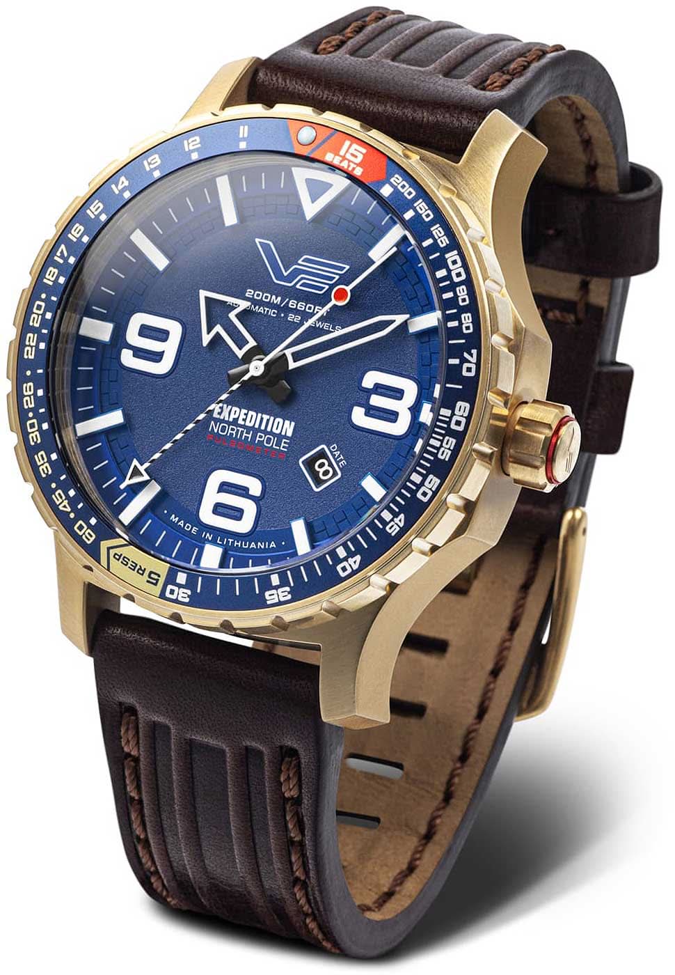Vostok Europe Expedition North Pole-1 YN55-597B730 Men's Watch • 20 ATM • K1 Glass
