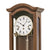 Regulator-Uhr mit großem Ziffernblatt, römischen Ziffern und Messingdetails