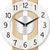 AMS F5874 Wall Clock Beech • Radio-Controlled • Satinized Mineral Glass