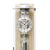 AMS Wanduhr Regulator-Mechanik mit Ziffernblatt, Glas und Pendel im Eichenrahmen