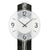 Wanduhr-Zifferblatt mit schwarzen Zeigern, Ziffern 3/6/9/12 und AMS-Logo