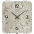 AMS Design W7503 Wall Clock • Concrete Look • Quartz Pendulum Movement