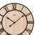 AMS W9649 Sonoma Wall Clock • Quartz Movement • Metal Dial