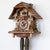 Rombach & Haas Holzhacker 3467 Wall Clock Dark Wood • Mechanical 8-Day Movement • Intricate Hand Carving